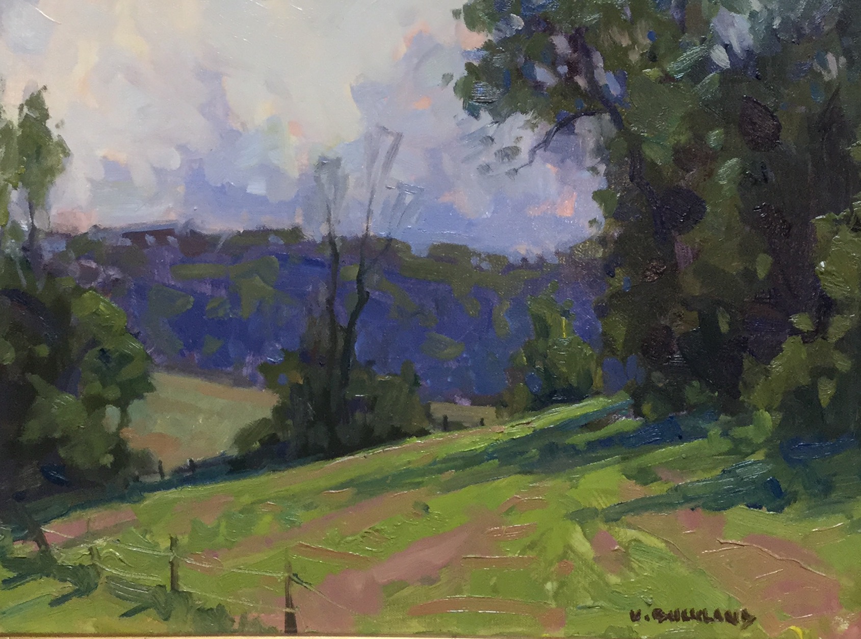 Plein Air Painting Demo: Kyle Buckland ⋆ Blowing Rock