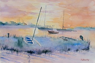 Ocracoke Sunset SOLD