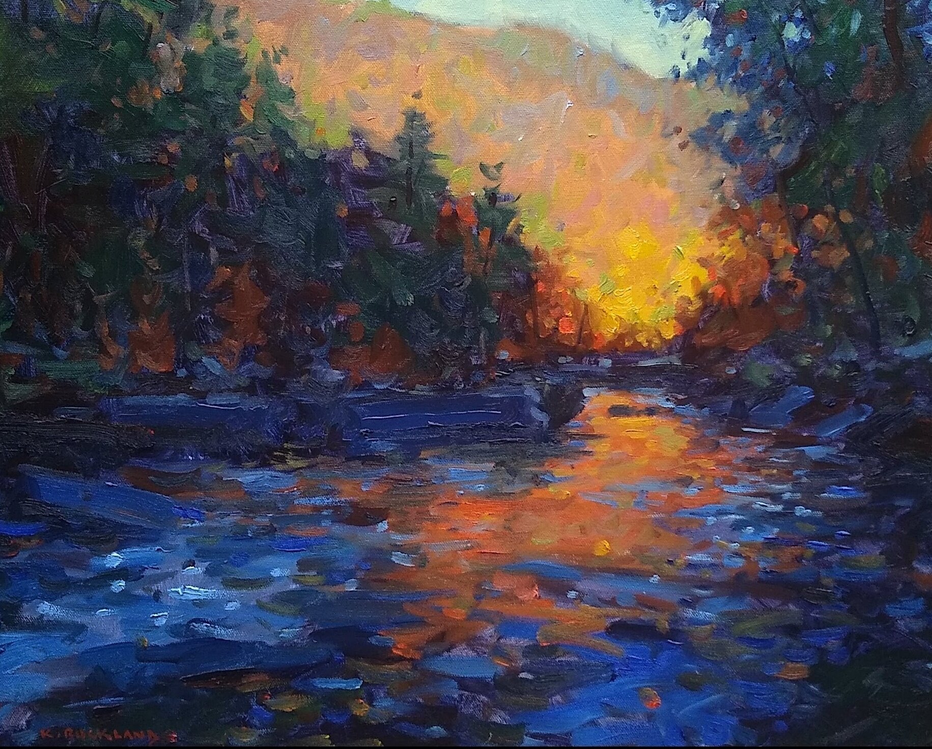 Evening on the Watauga SOLD