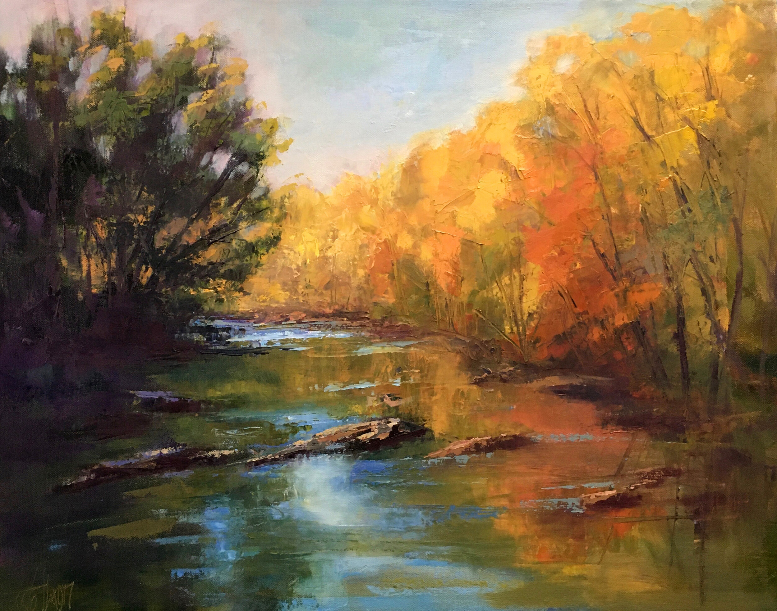 Fall on the New River SOLD