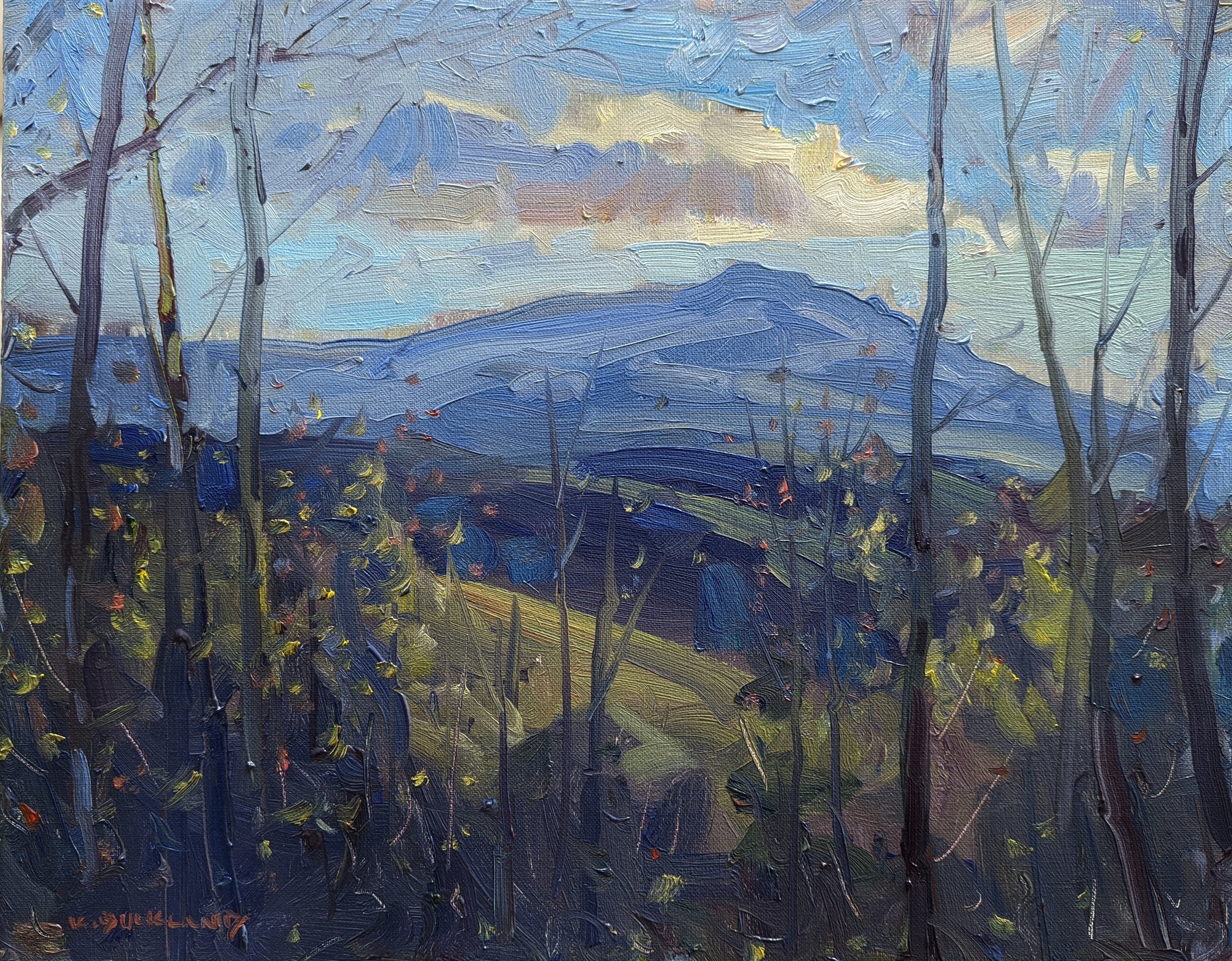 Plein Air Painting Demo: Kyle Buckland ⋆ Blowing Rock