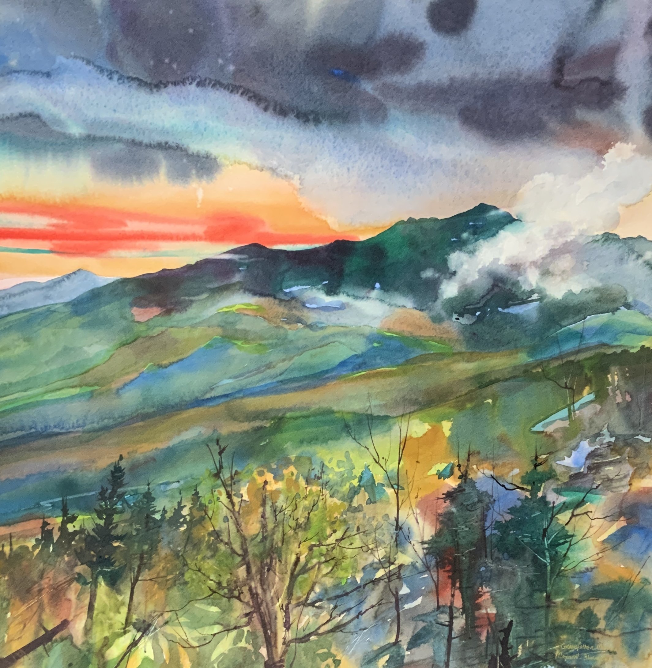 Grandfather Mountain Mayview Blowing Rock II SOLD