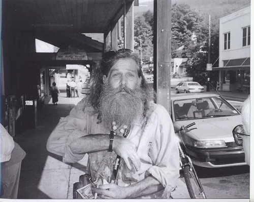 Wiili in downtown Boone, early 2000's