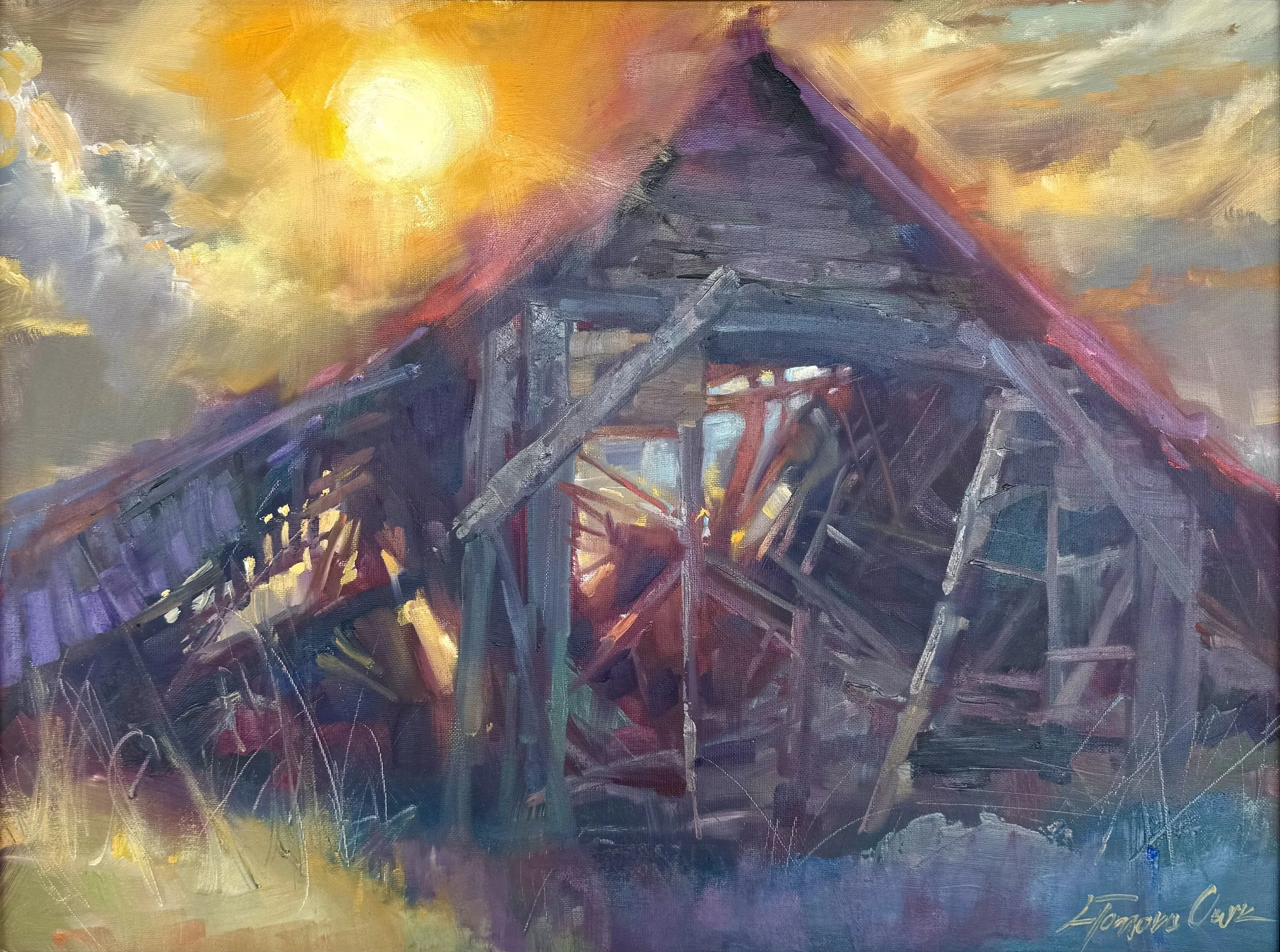 Golden Hour at Blair Farm