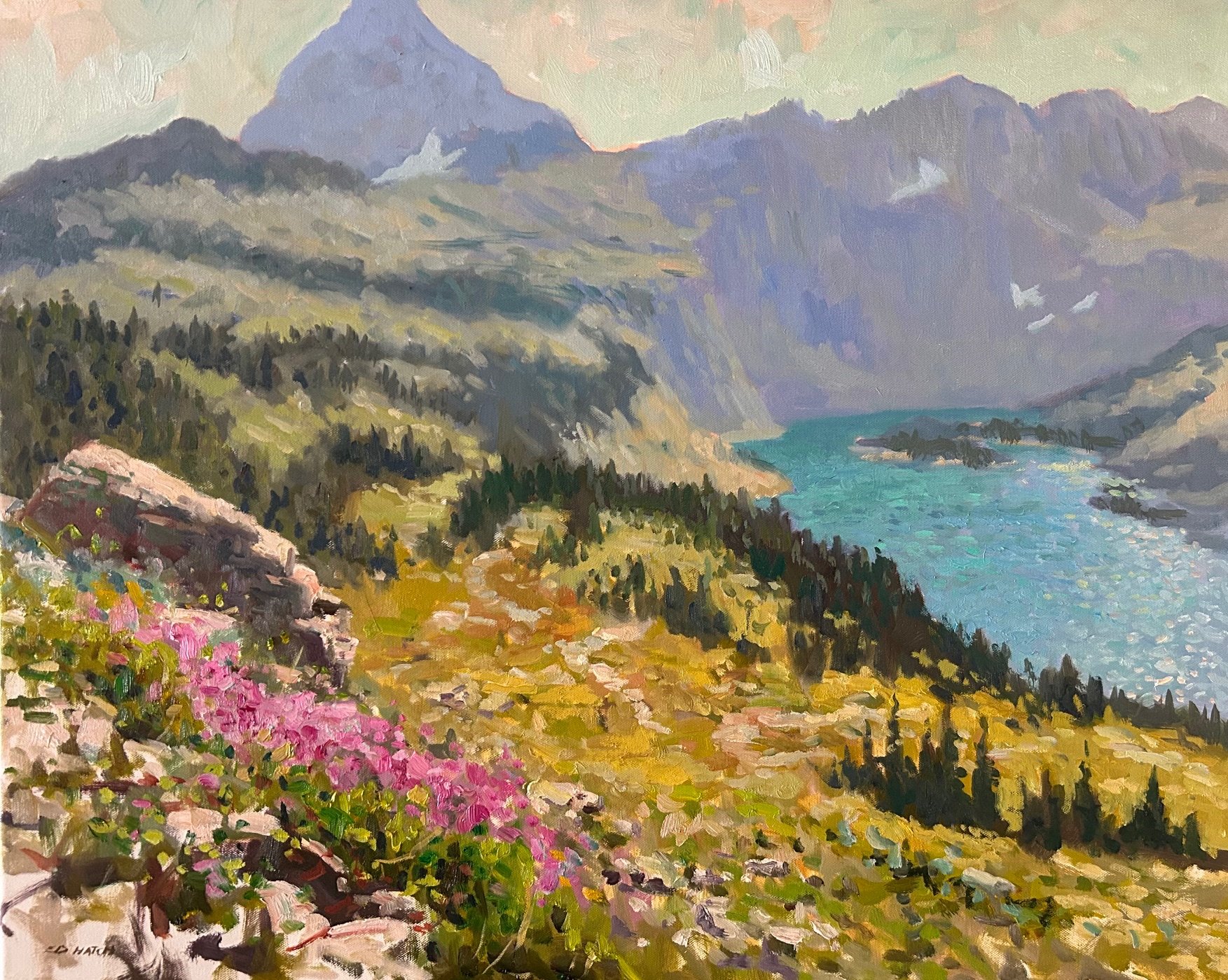 View of Hidden Lake  24x30.jpg