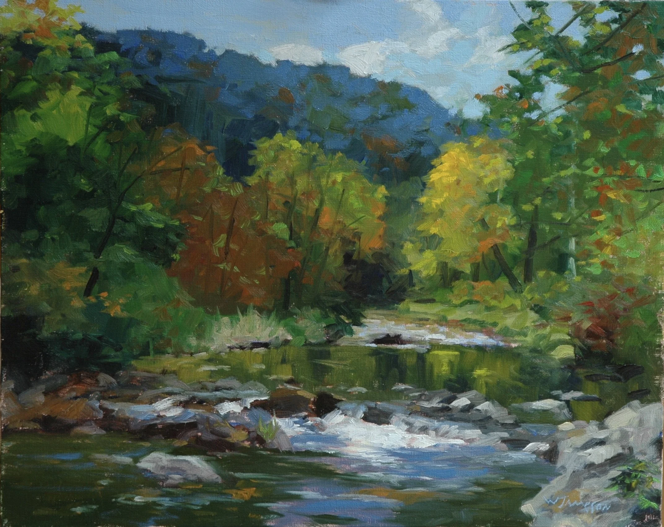 Price Park Cascades by Bill Jameson