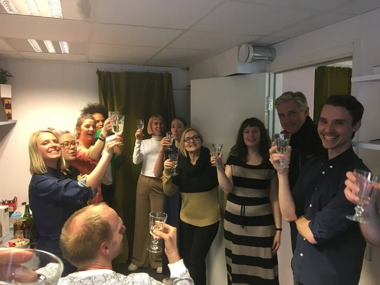 Invigning av nya kontoret