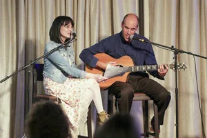 Meg Bernard and I performing at WPC 2016.
