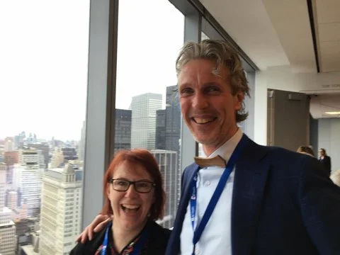 Sara Riggare and Dr. Bas Bloem