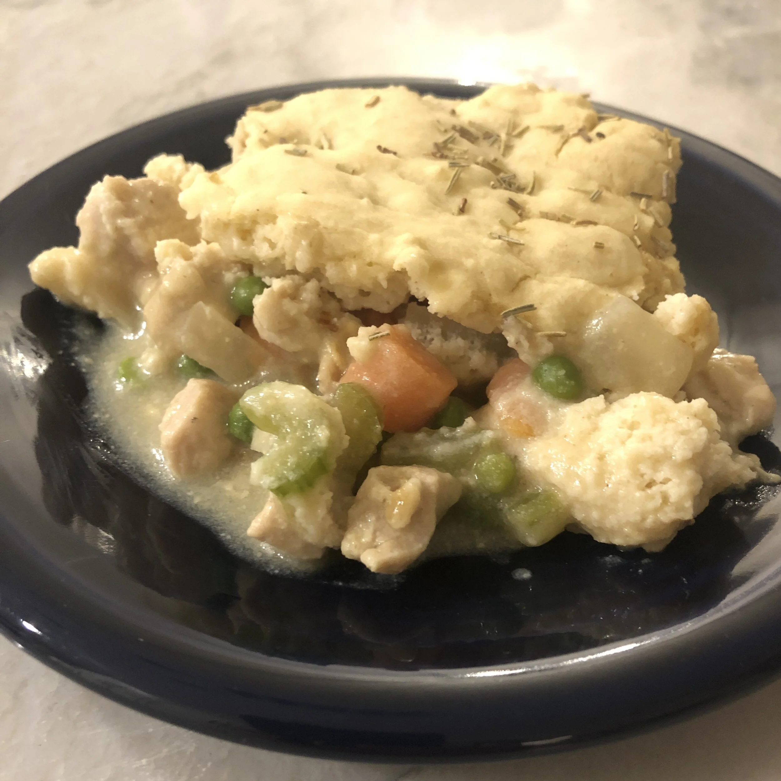 Bisquick (not necessarily quick) Chicken Pot Pie