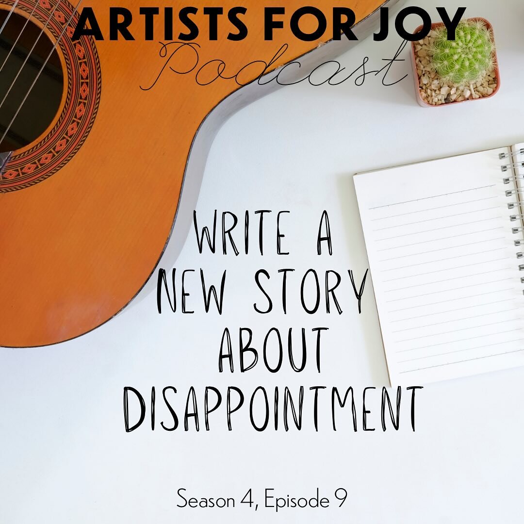 This week&rsquo;s episode explores the challenge of persevering through creative disappointment. We meet Ian, a musician whose band falls apart, and learn the tool that is helping me cope with a recent and painful rejection. Listen for encouragement 