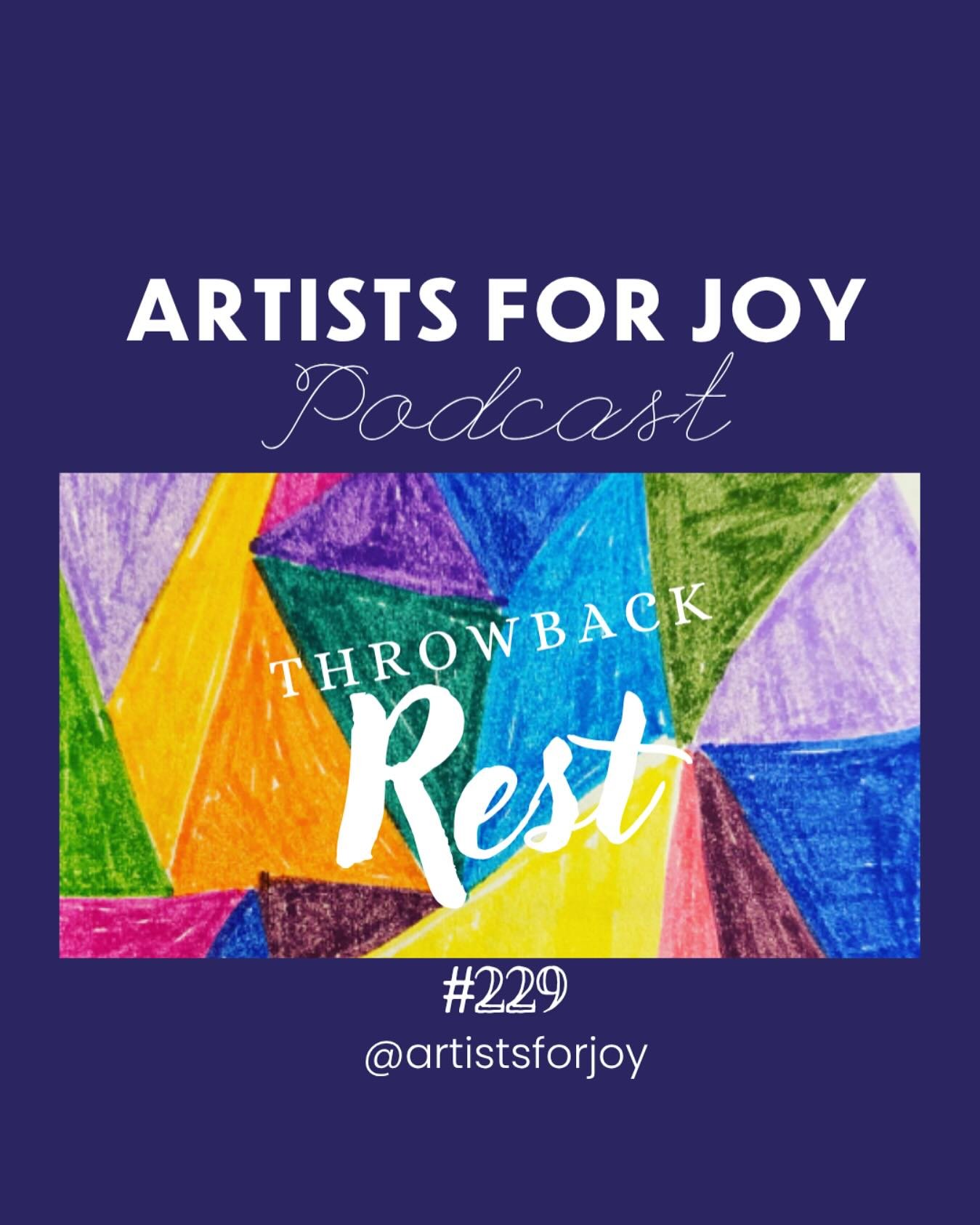 I write to you today without a gallbladder! 😅
 
I&rsquo;m recovering from an unexpected surgery! I will have more to say about this soon, but for now, while I REST, today&rsquo;s podcast episode features some words I wrote about resting back in 2020