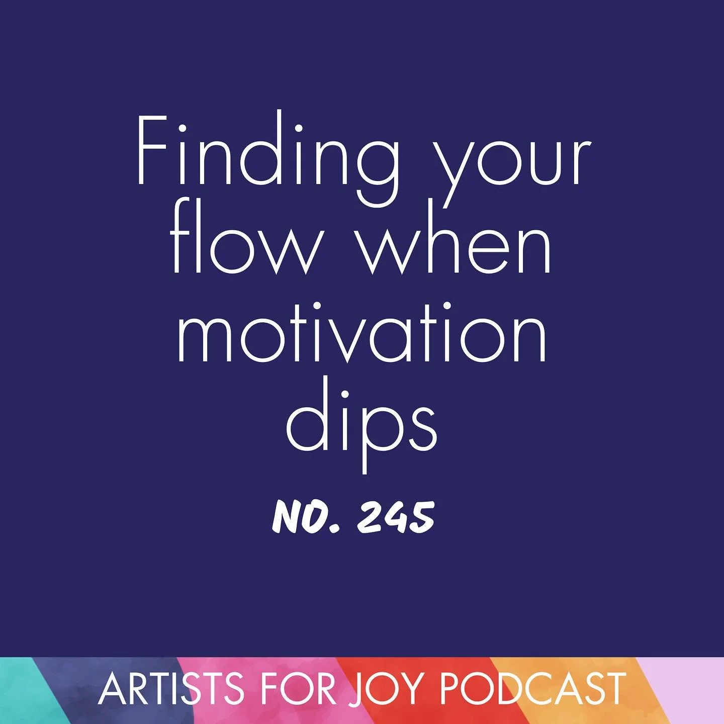Truth time. I had a down week. It was hard to stay motivated. Whew. Feels good to admit that! You too? 😰
 
As a creative coach, I have more than enough tools (too many probably!) to lean on when I lack motivation. But what turned the creative tables