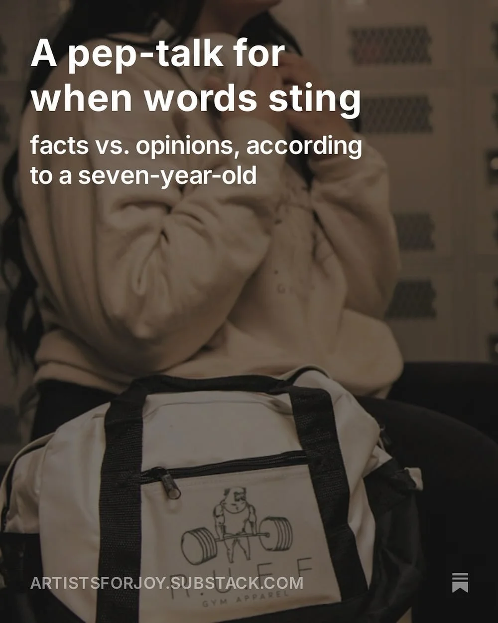 Earlier this year, I read my first negative review of my book, &ldquo;The Artist&rsquo;s Joy.&rdquo; I felt like a good time to write about it, the day after an election. 😒 Since then, there have been other reviews good and bad&hellip;but the things