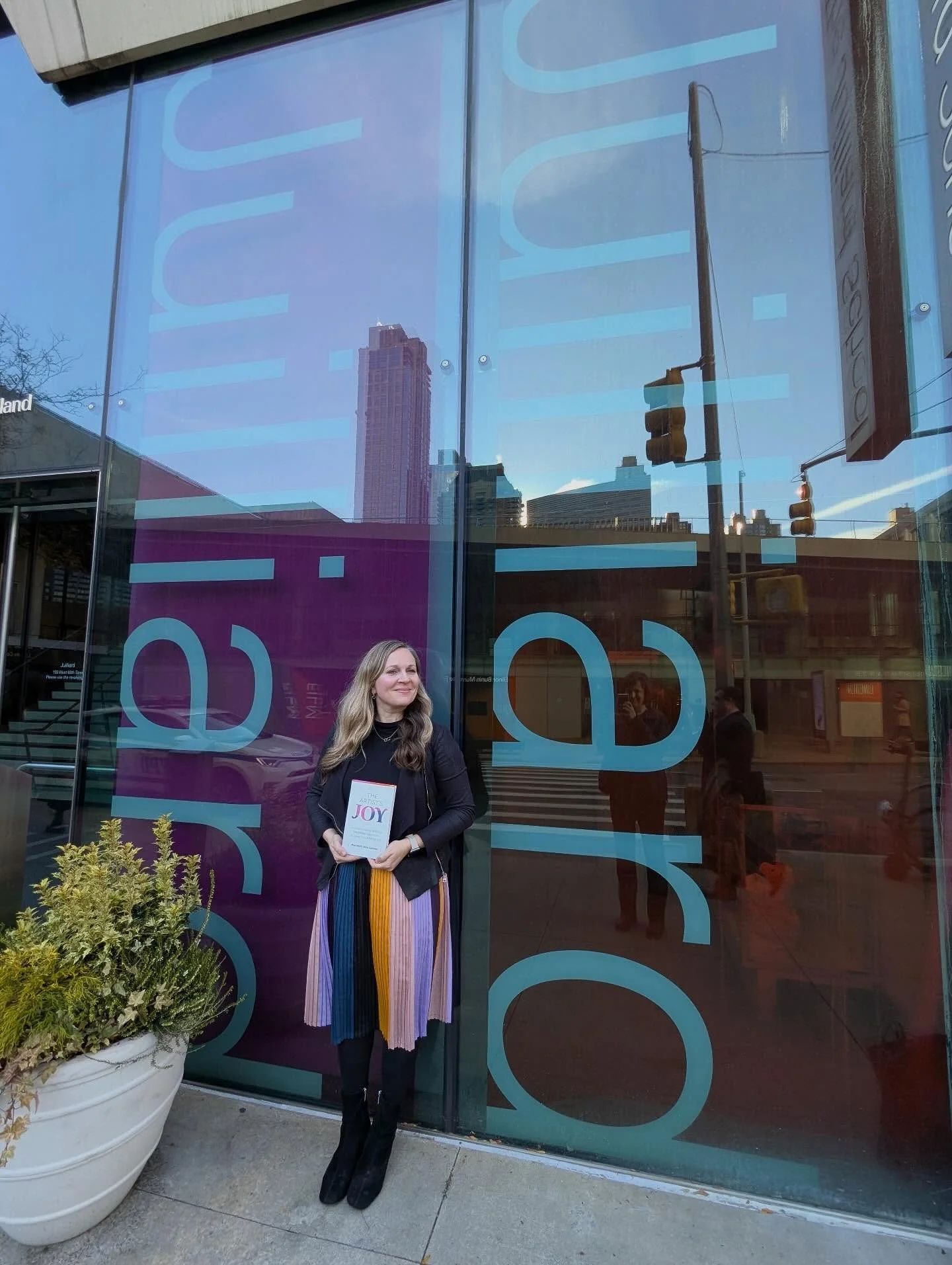 Today I came full circle. If you&rsquo;ve read my book, &ldquo;The Artist&rsquo;s Joy,&rdquo; you know that it began here&hellip;standing on W 65th and Broadway wondering how I was going to keep playing music when I hated it. After 12 years of colleg