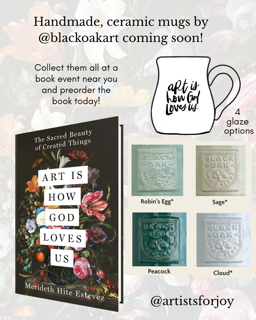 I've thought more about mugs in the last 48 hours than any human being in history has ever thought about mugs! ☕️ I'm excited to say we have settled on the potbelly shape, and I got to choose all 4 of the different glaze options! 

You can preorder &