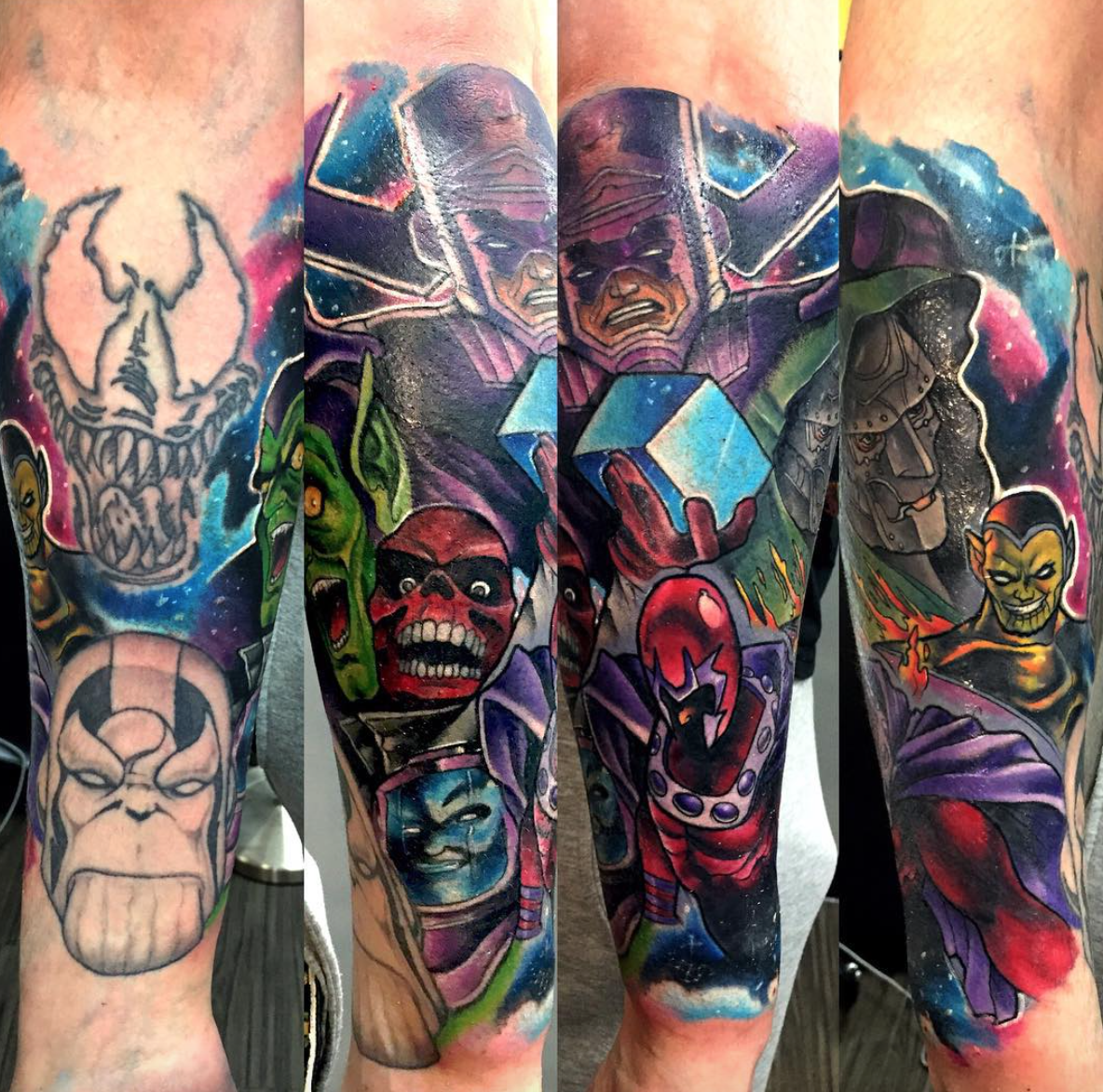 Tattoo uploaded by T.A.R • Carnage, Spider-man's villain half sleeve made  in @rockandink_tattoo. Thanks Peter! #ink #inked #tattoo #tattoos  #tattoolife #tattooartist #melbourne #melbournetattoo #tattoomelbourne  #artist #art #illustration #australia ...
