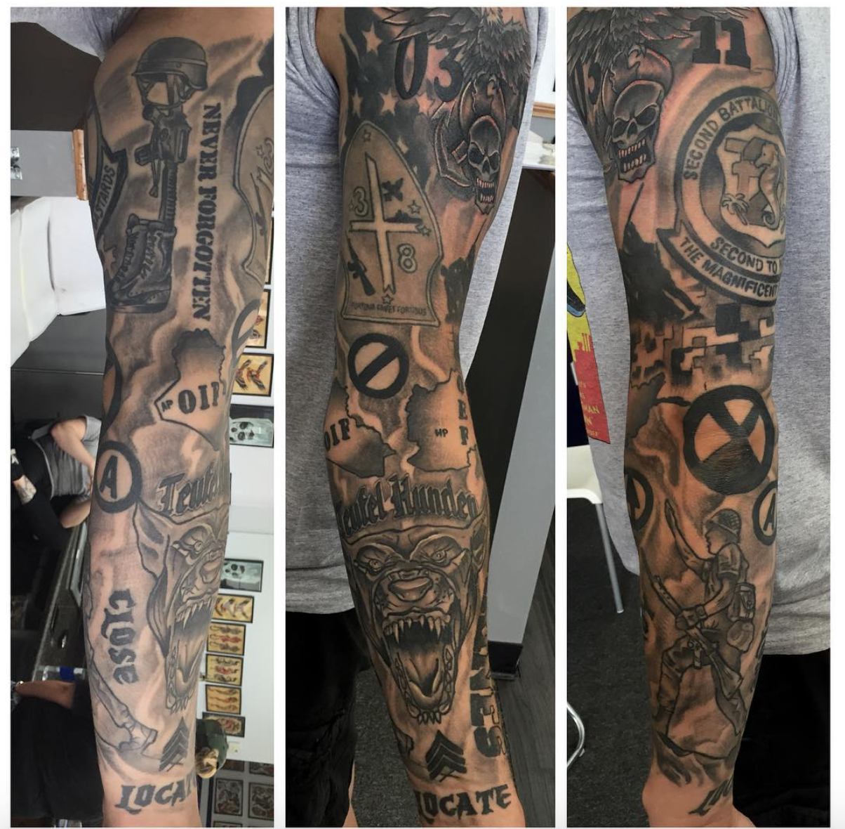 Random Tattoo Sleeve Design