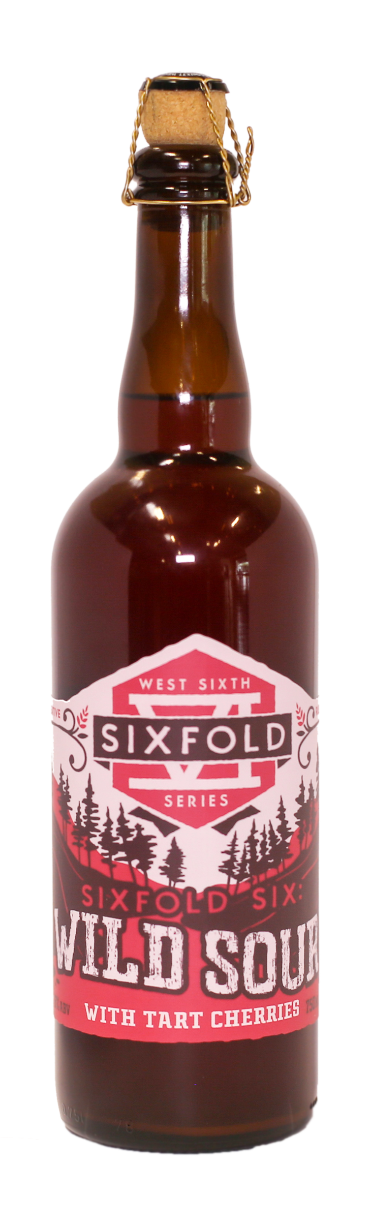 Sixfold VI: Wild Sour with Tart Cherries by West Sixth Brewing Co