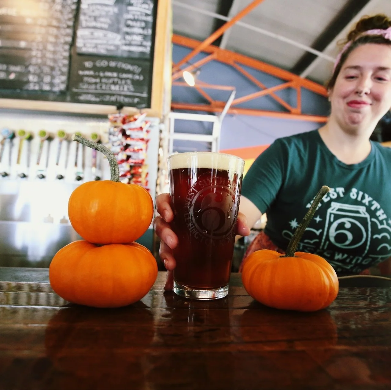 KENTUCKY PUMPKIN 🎃👀 We brewed this one in NuLu with butternut squash from the Farm and pumpkins sourced by @localsfrankfort, then layered in ginger, clove, nutmeg, cinnamon, and vanilla bean until it tasted like fall. Created for Pumpkin Party at t