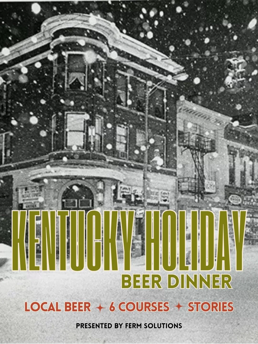 Join us this Thursday, December 11th, 2025 for the Kentucky Guild of Brewers&rsquo; inaugural Holiday Beer Dinner at Ethereal Public House. Get your palates ready for six courses by Chef Greg Spaulding of Salt &amp; Vinegar, each perfectly paired wit
