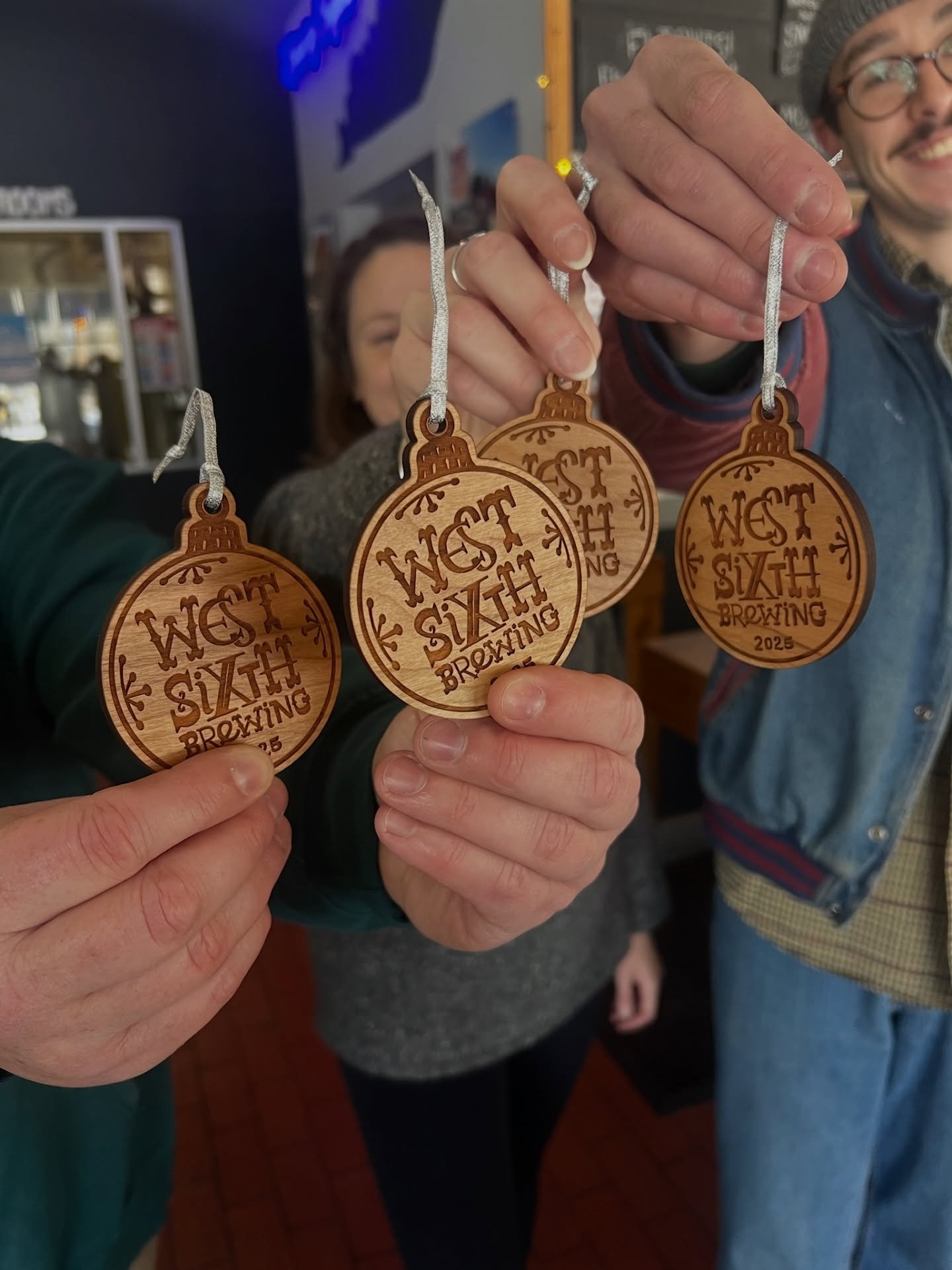 ORNAMENTS HAVE LANDED 🎄✨ Grab your 2025 West Sixth Ornament, designed by our friends @cricketpress today! Hang it on your tree, in your ears, or pretend it&rsquo;s a gold medal (swipe through). 😆 Don&rsquo;t wait! We have a very limited quantity av