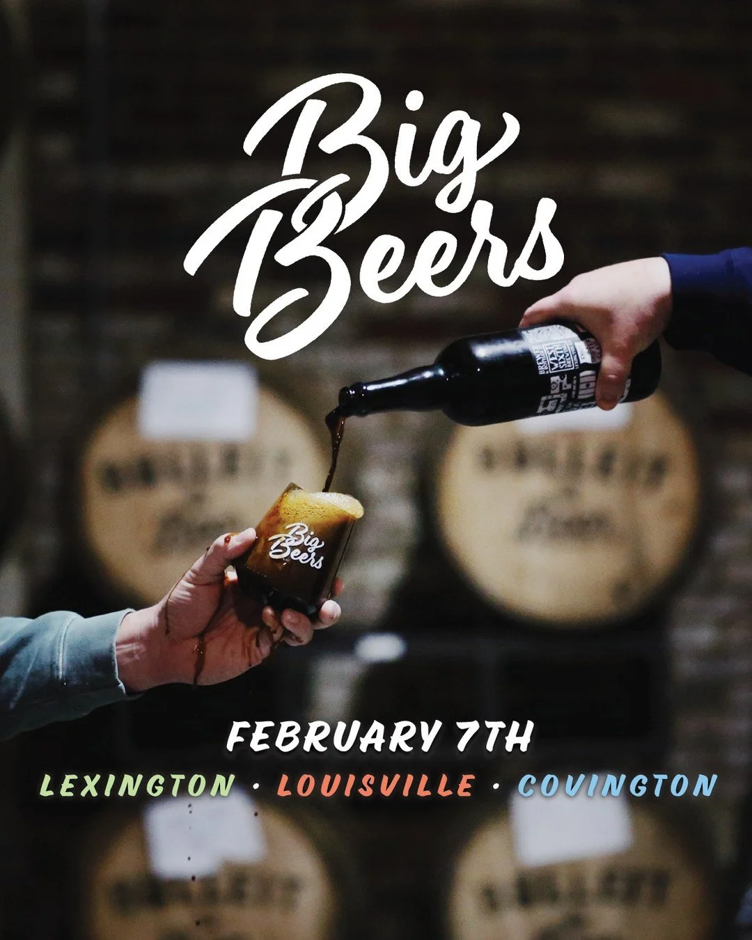 BIG BEERS IS BACK 🤠🍻 FEBRUARY 7th 4-8pm 🥃✨ Join us at West Sixth Brewing in Lexington, @westsixthnulu, &amp; @westsixthcovhaus, for our annual barrel aged and high gravity tasting event! Tickets are $18 pre-sale ($24 day of) and come with your cho