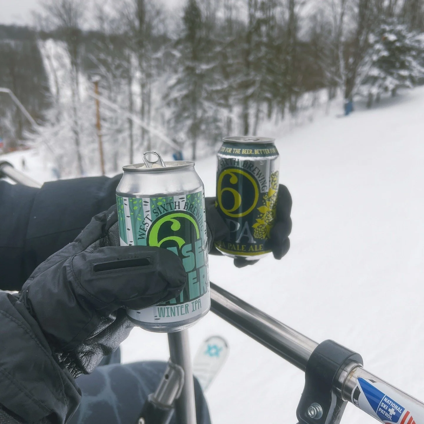 Well there's no snow...yet (this snow is from buffalo). But, we're keeping our eyes on the weather, so stay tuned for any hours or early closure updates in our stories! In the meantime, we're extending our $35 pre-storm case special through whenever 