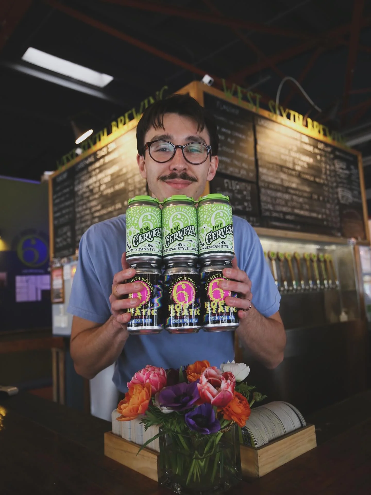 2 FER $14 FER 14 YEARS ‼️ Friday to-go special is live, don&rsquo;t miss picking up a couple packs of your choice for $14! @westsixthcantina pop-up at 4 with a Lime Cerveza Happy Hour 4-7! 🍻🤝🍋&zwj;🟩