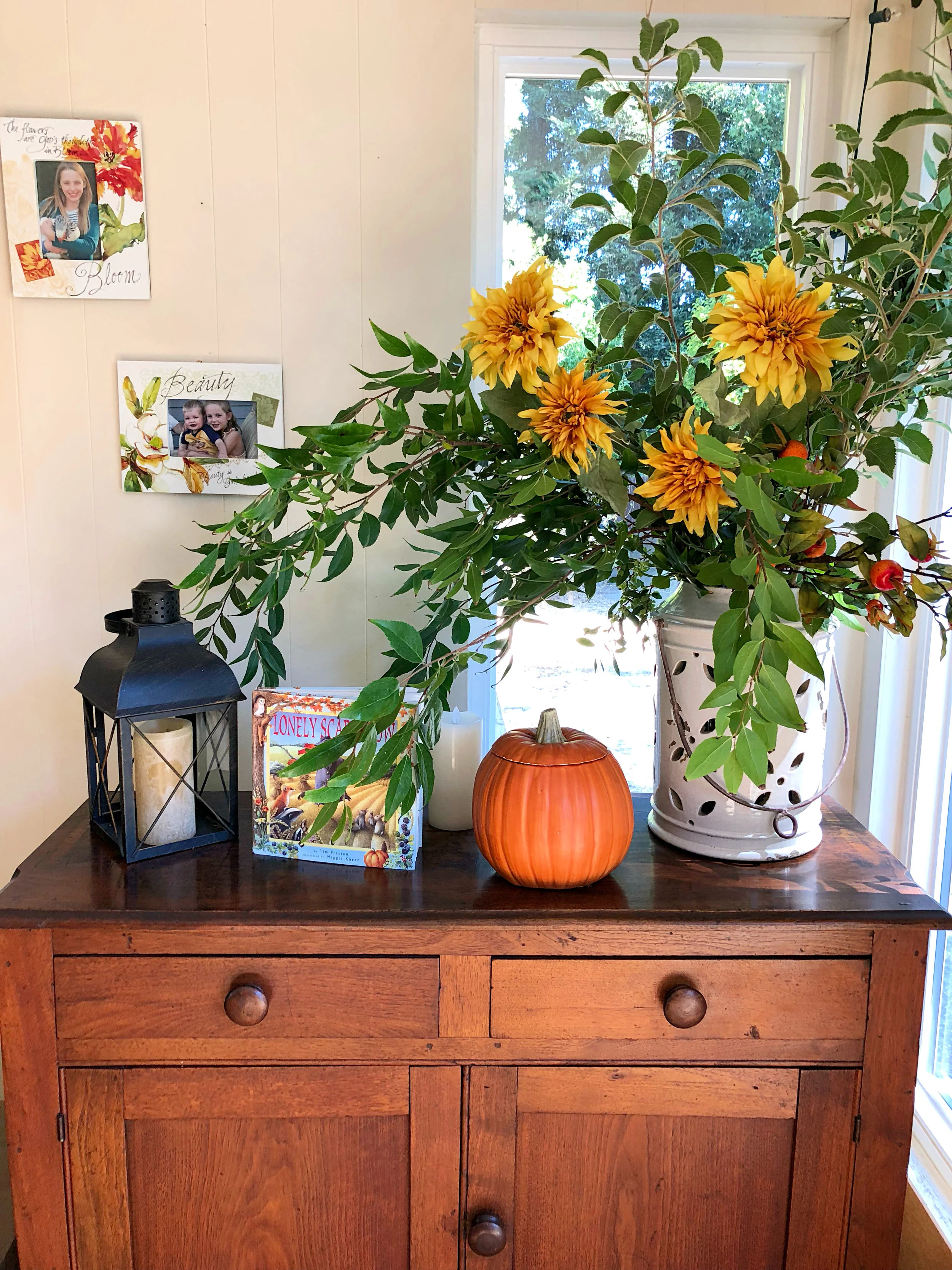 Fall Decor - Branches - faux and real