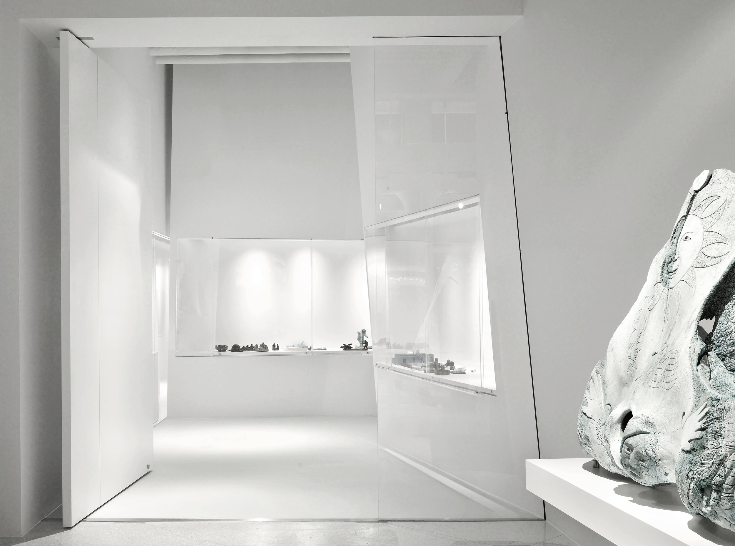 Museum of Inuit Art - Display Sculpture