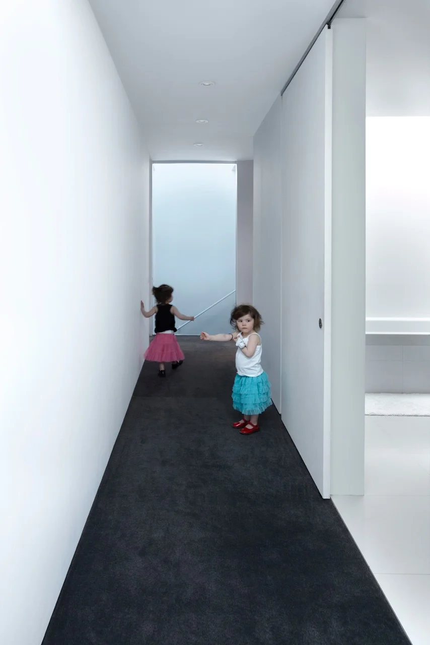 House 60 - Upper Hallway with kids