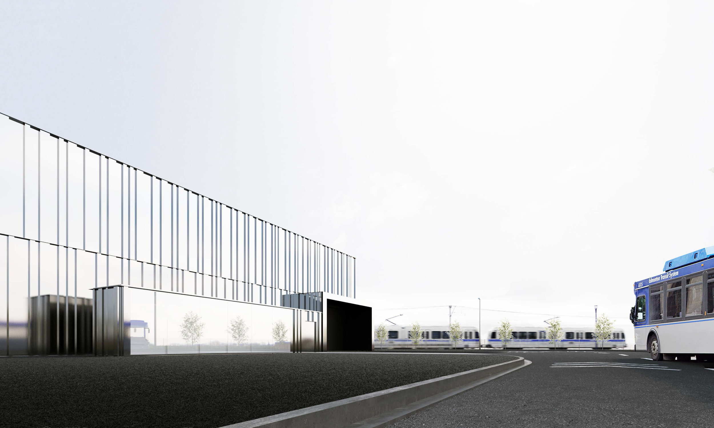 North Edmonton Transit Garage - Bus