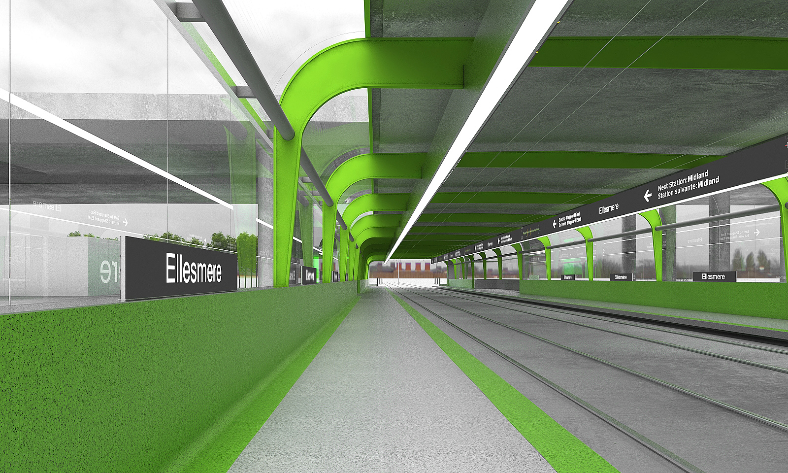 Eglinton Crosstown LRT DX - SRT - Ellesmere Station