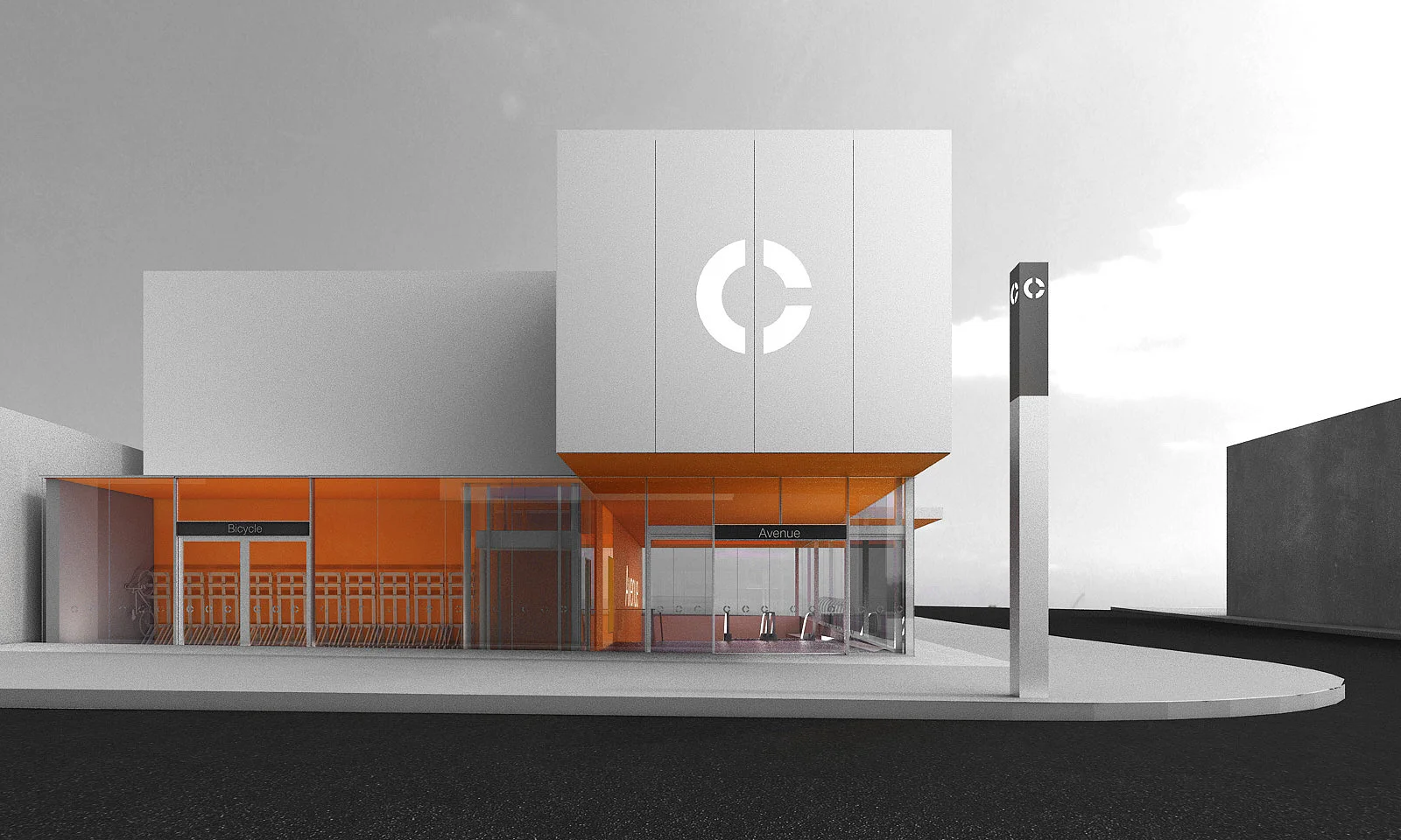 Eglinton Crosstown LRT DX - Avenue Station Primary Entrance Fron