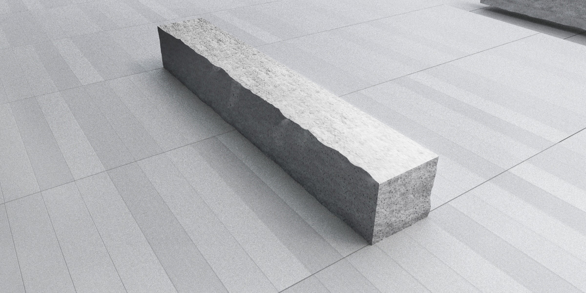 Eglinton Crosstown LRT DX - Bench Detail