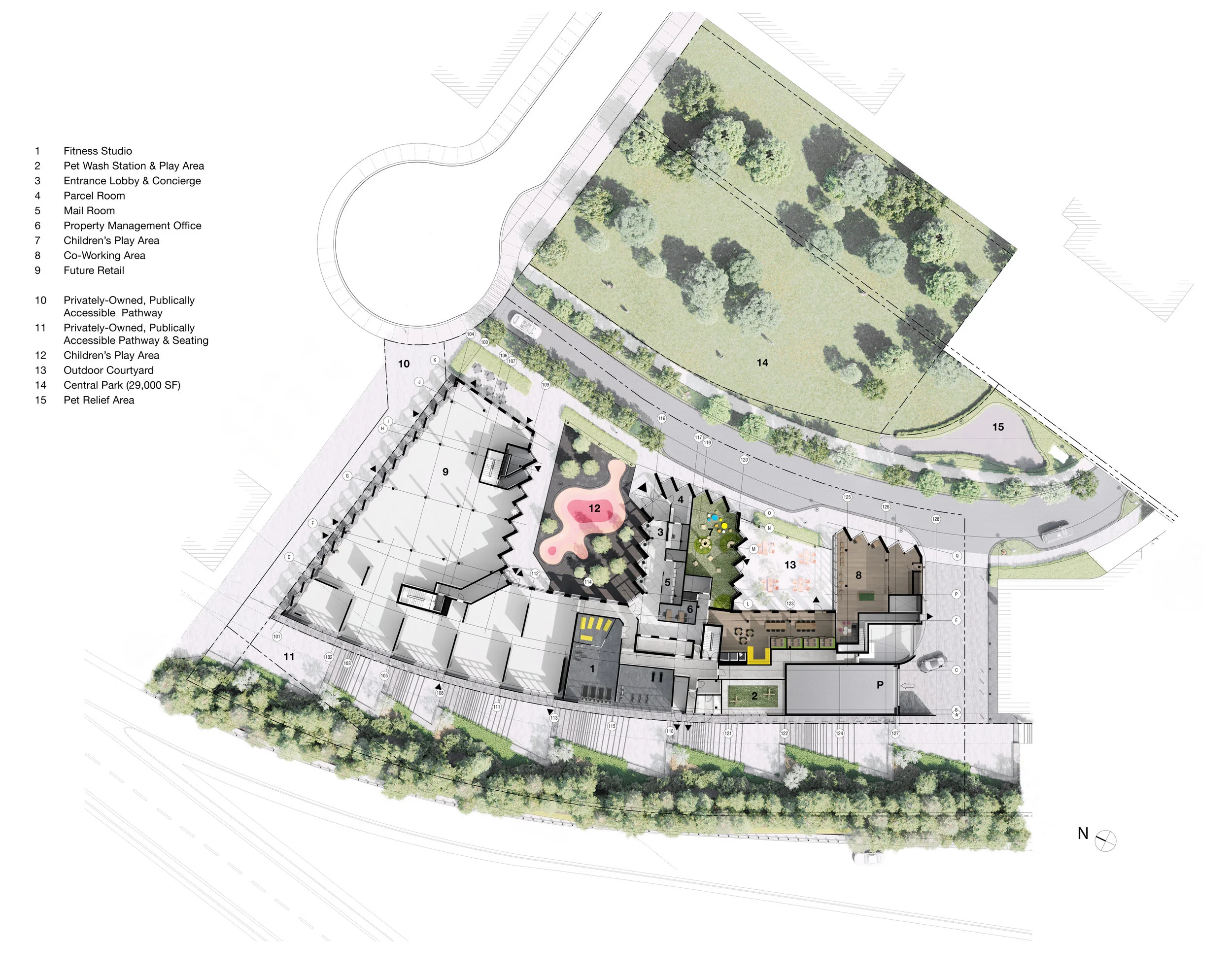 gh3 - Tretti Condominiums - Rendered Plan