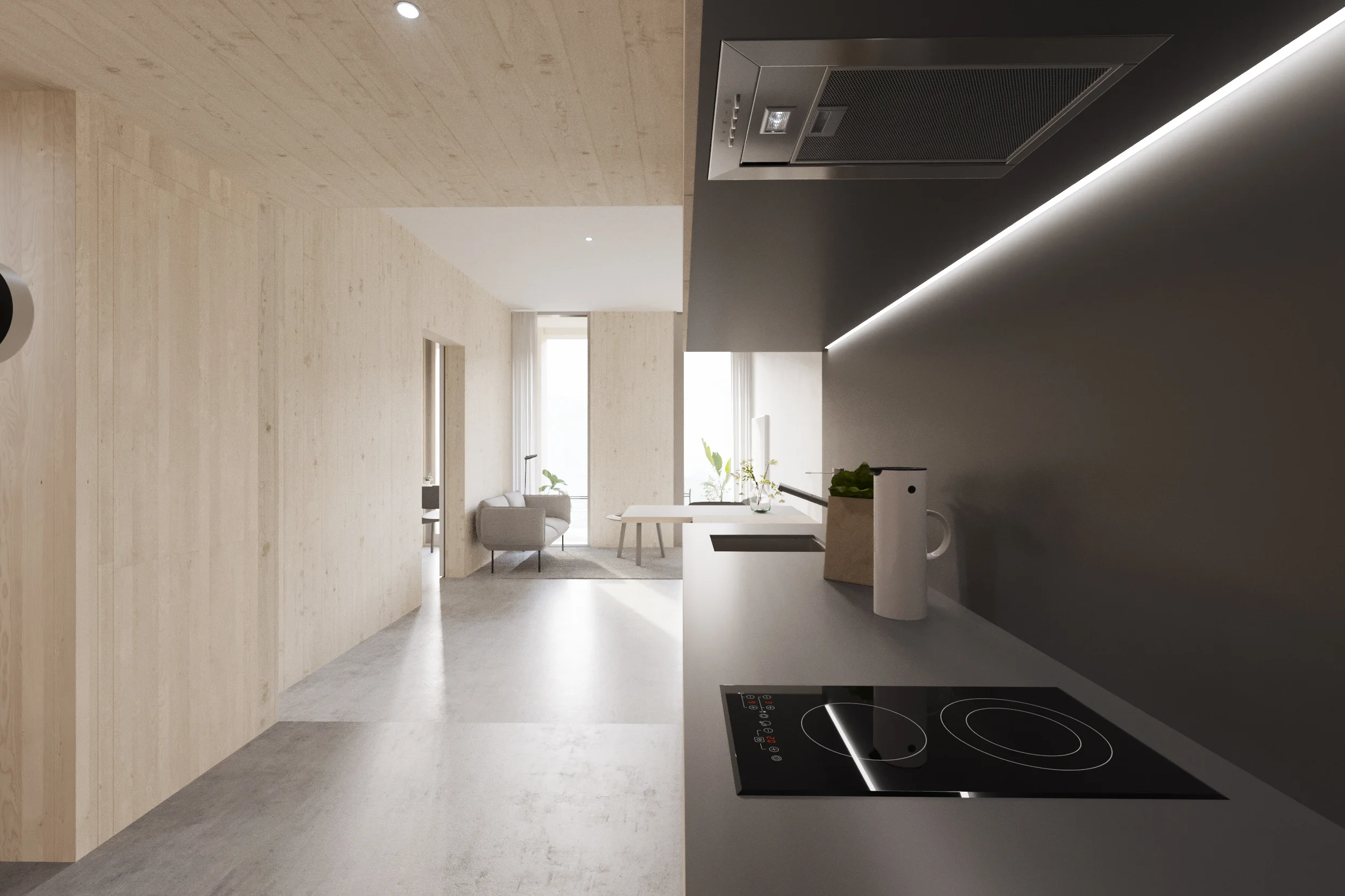 gh3 - SWL - Units - 1BR - Kitchen