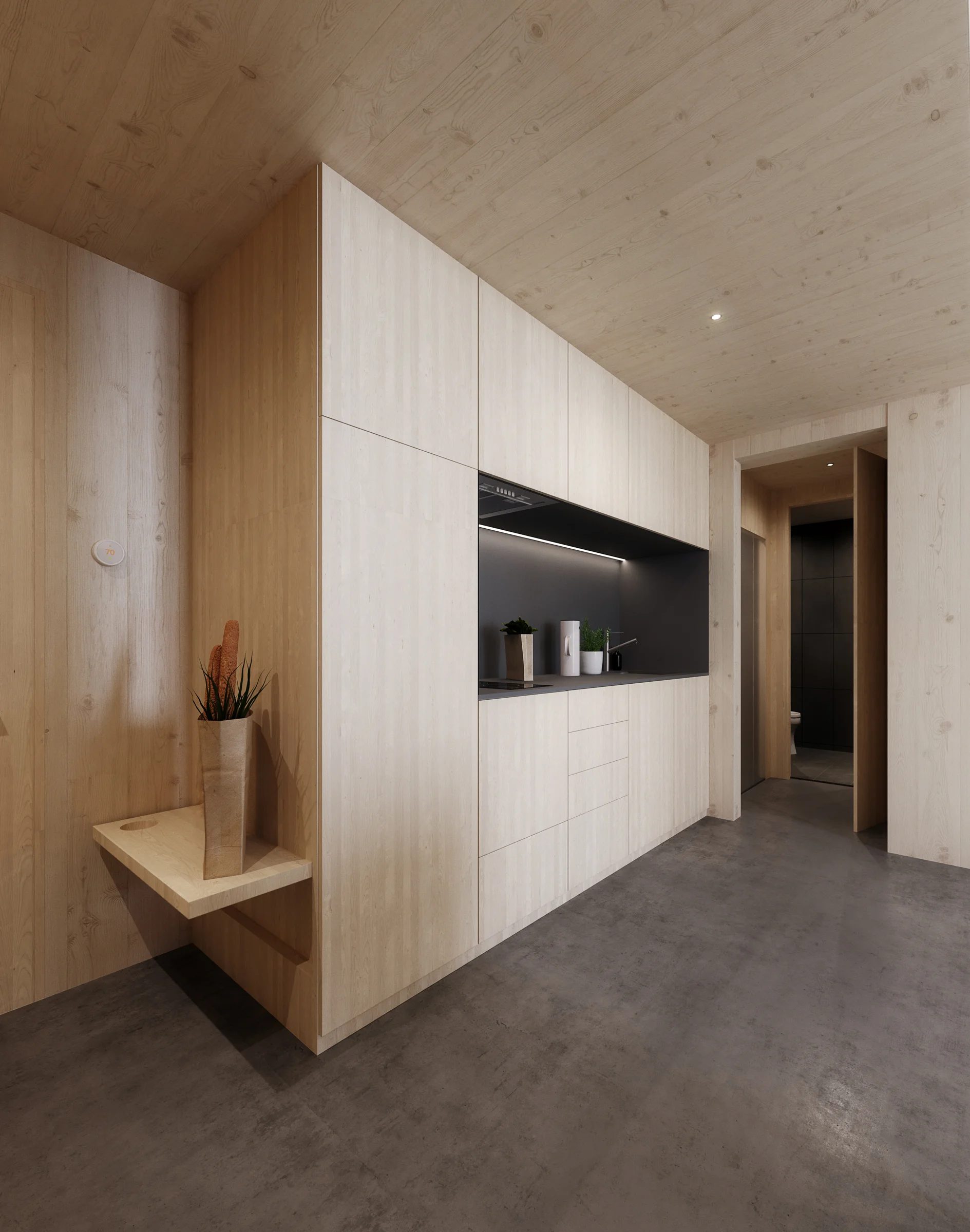 gh3 - SWL - Units - Studio - Kitchen
