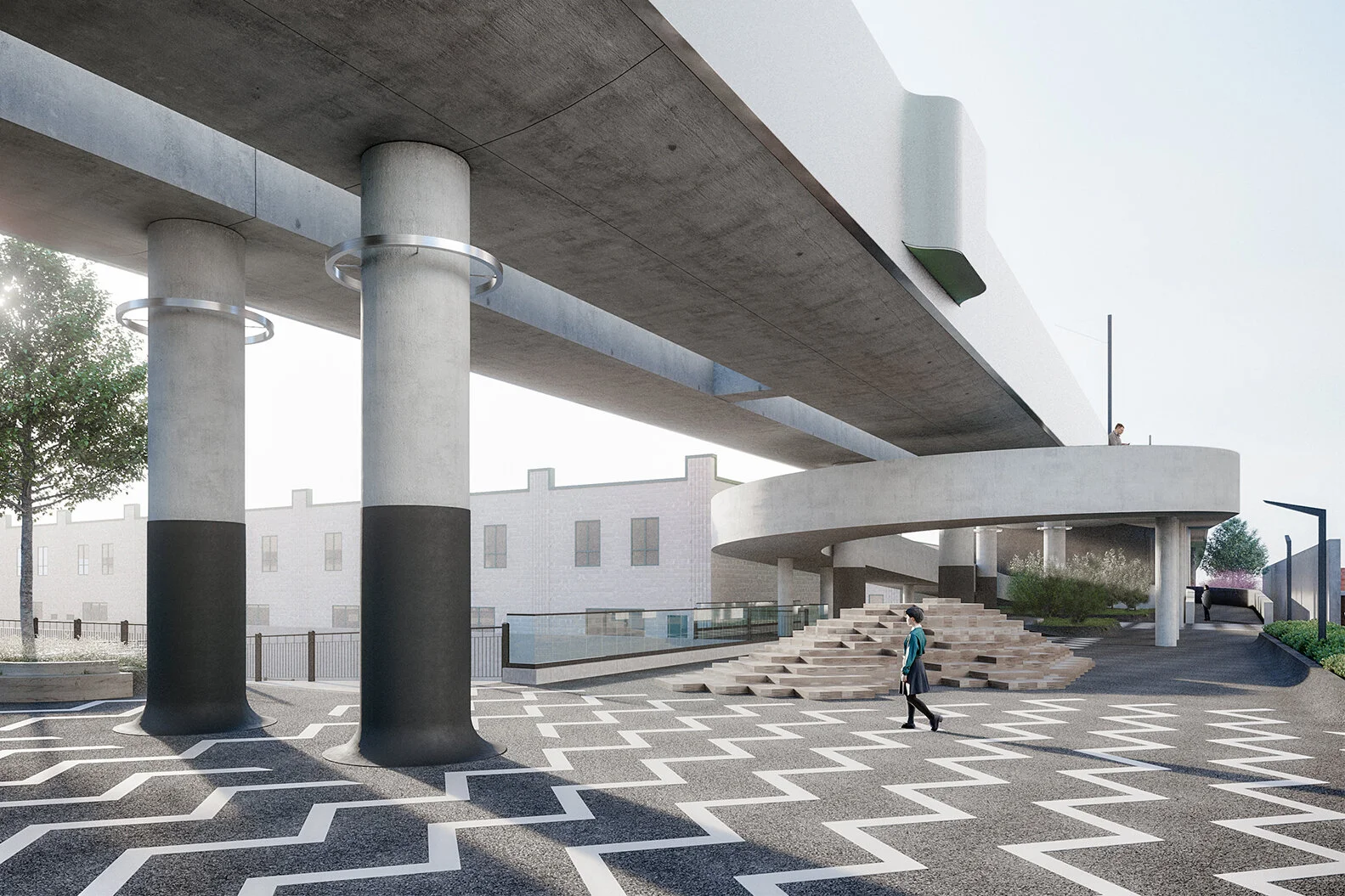 Davenport Diamond Guideway Public Realm