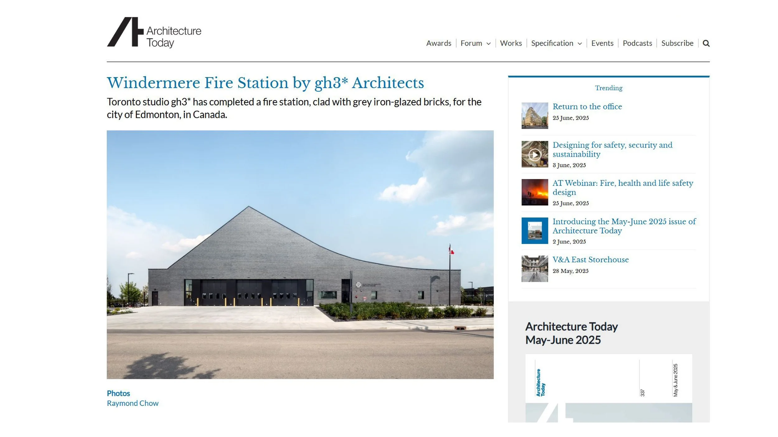 Architecture Today