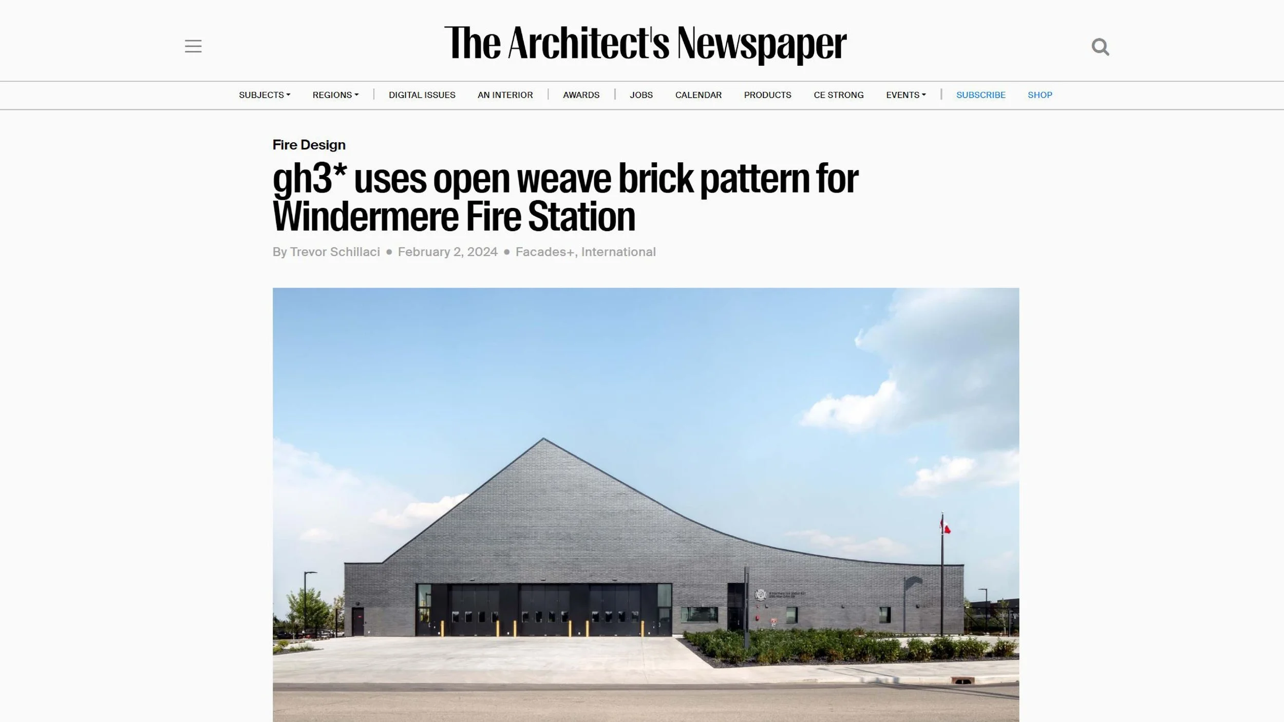 The Architect's Newspaper