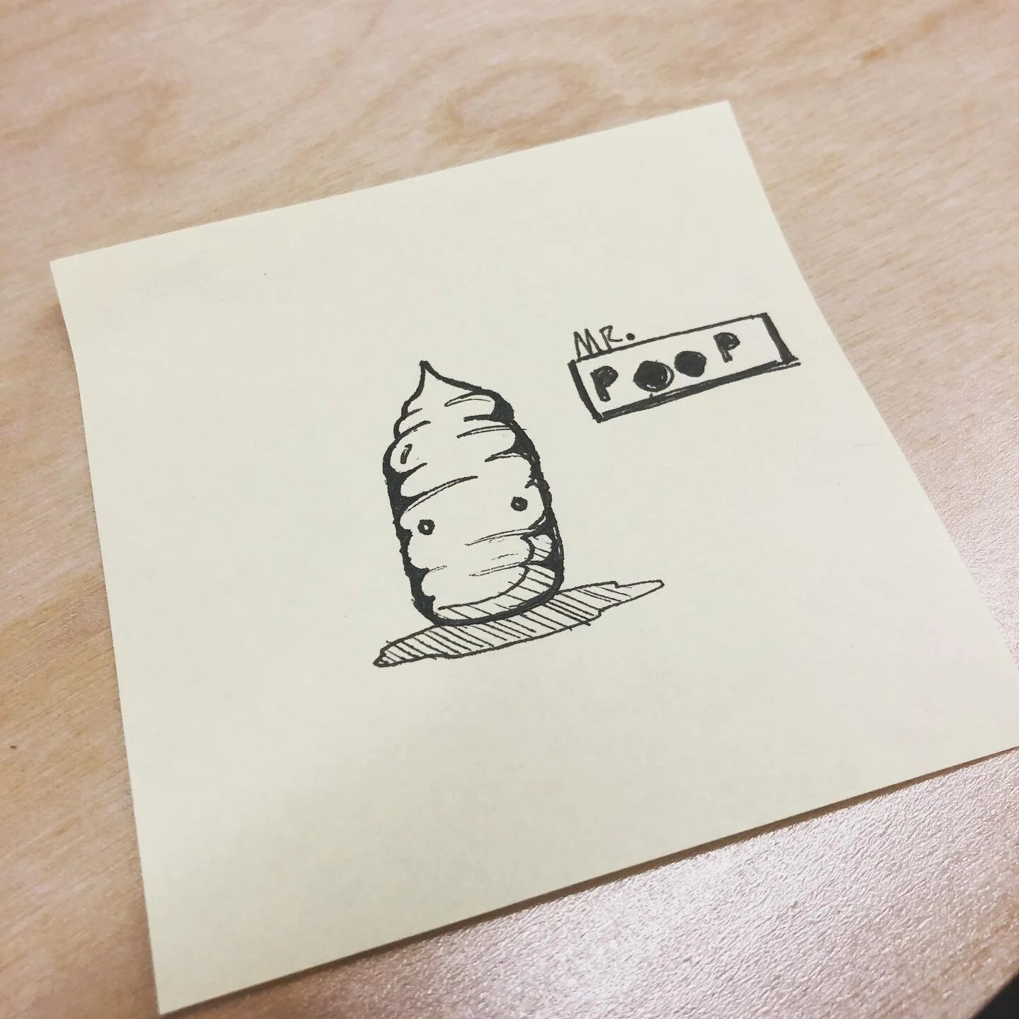 Mr. Poop #poop #poodle #sketch #sketchbook #sketching #artist #illustration #mrpoopybutthole #mrpoop