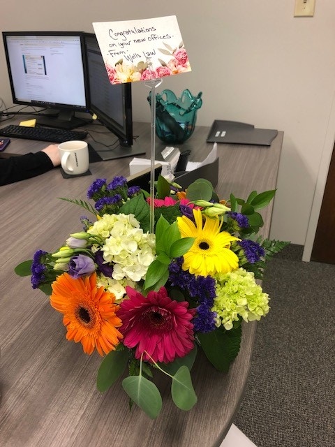So thankful to have such supportive friends and clients!