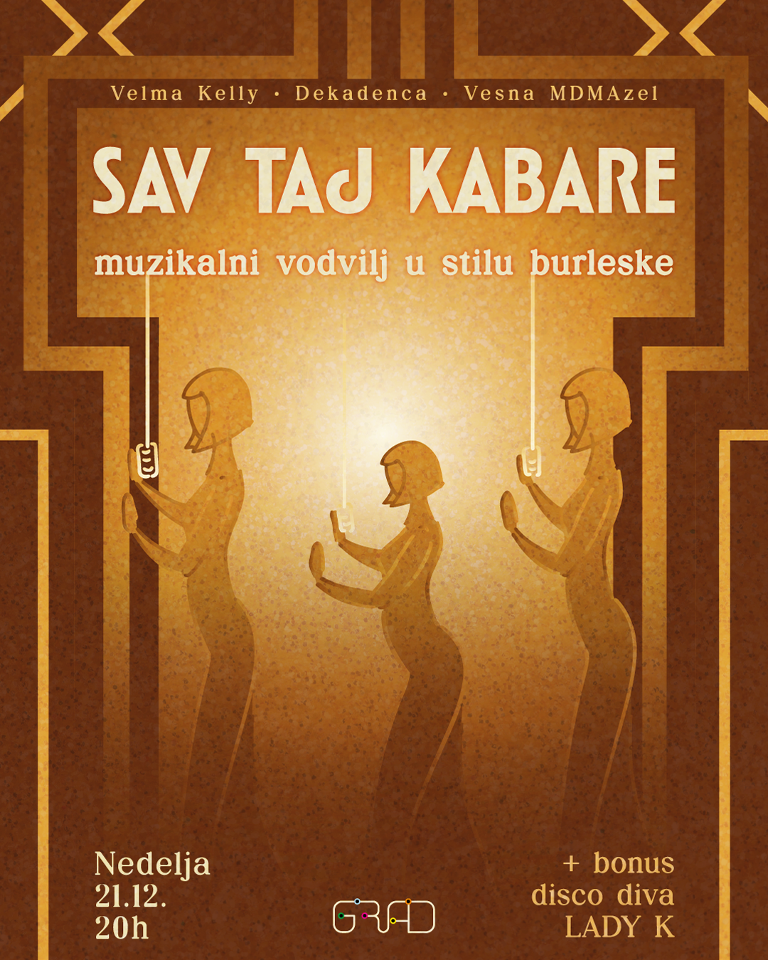 SAV TAJ KABARE - Muzikalni vodvilj u stilu burleske