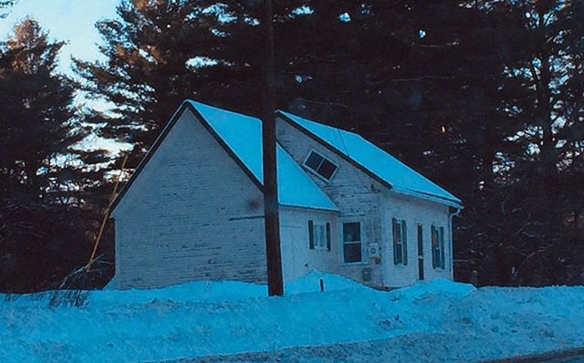 Twin Mountain NH has this architectural oddity visible from the road. They are known as a Vermont window or a witch window. #witchwindow #twinmountain #nh