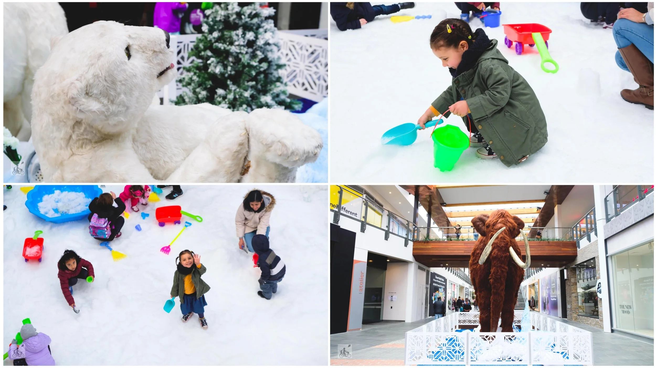 snow play winter experience @ district docklands