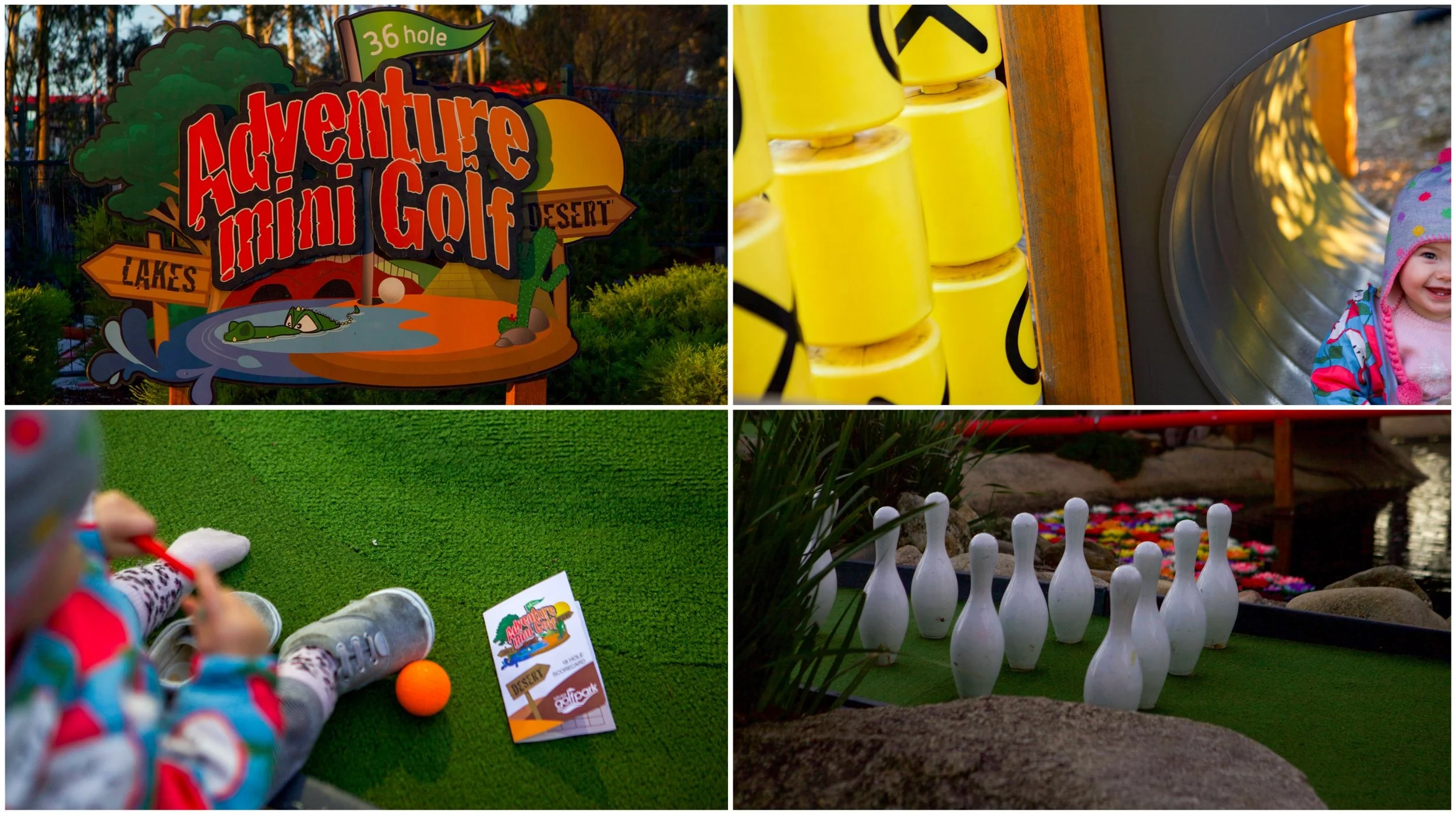 la trobe adventure mini golf, bundoora