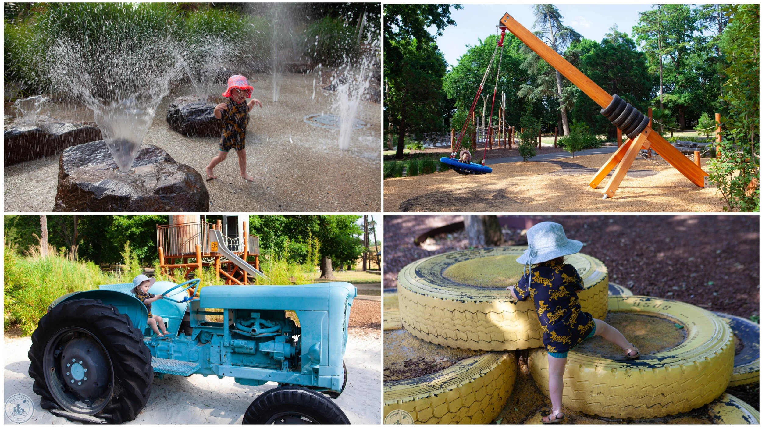 kyneton community park and water play, kyneton
