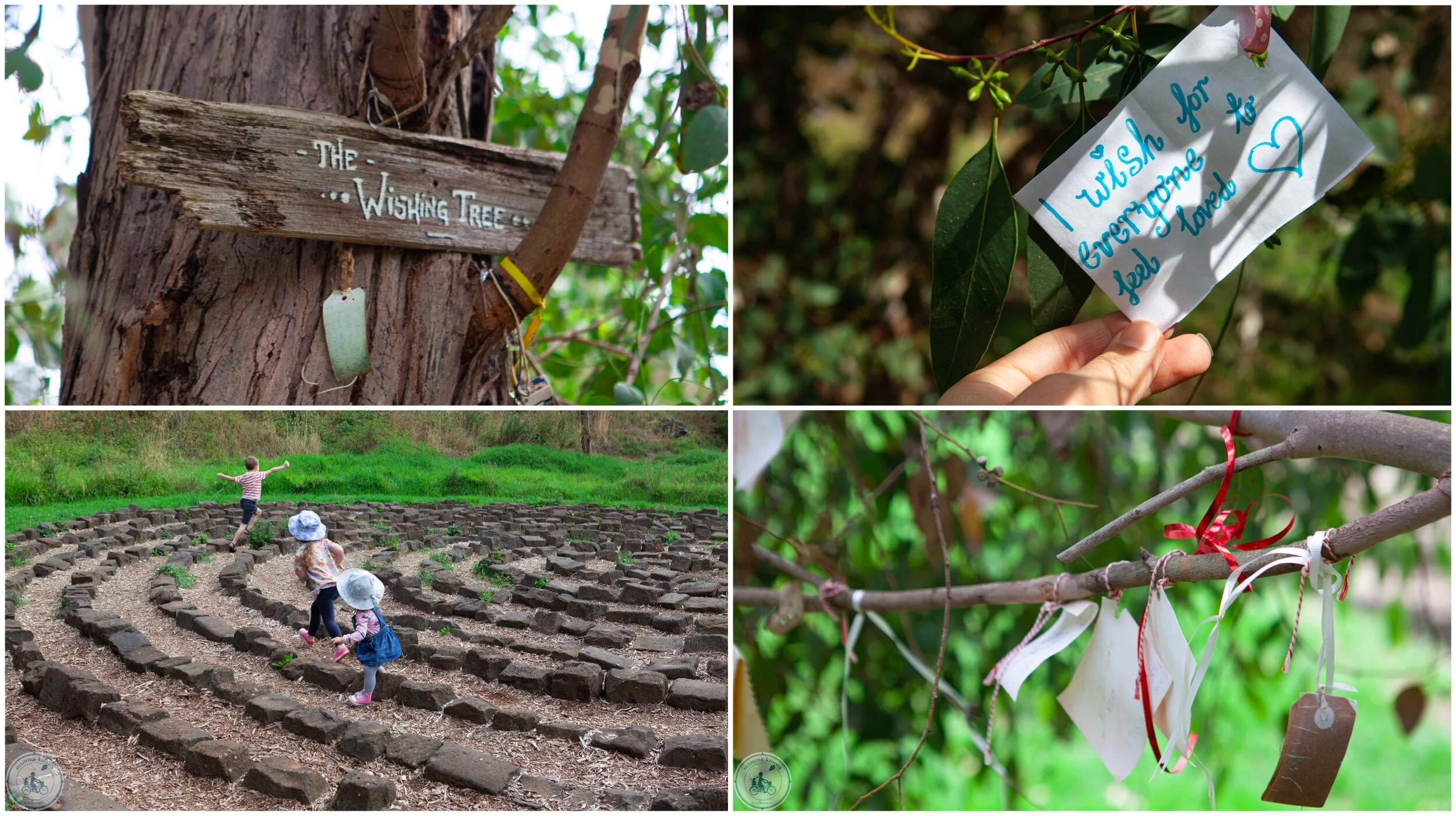 merri creek labyrinth, clifton hill